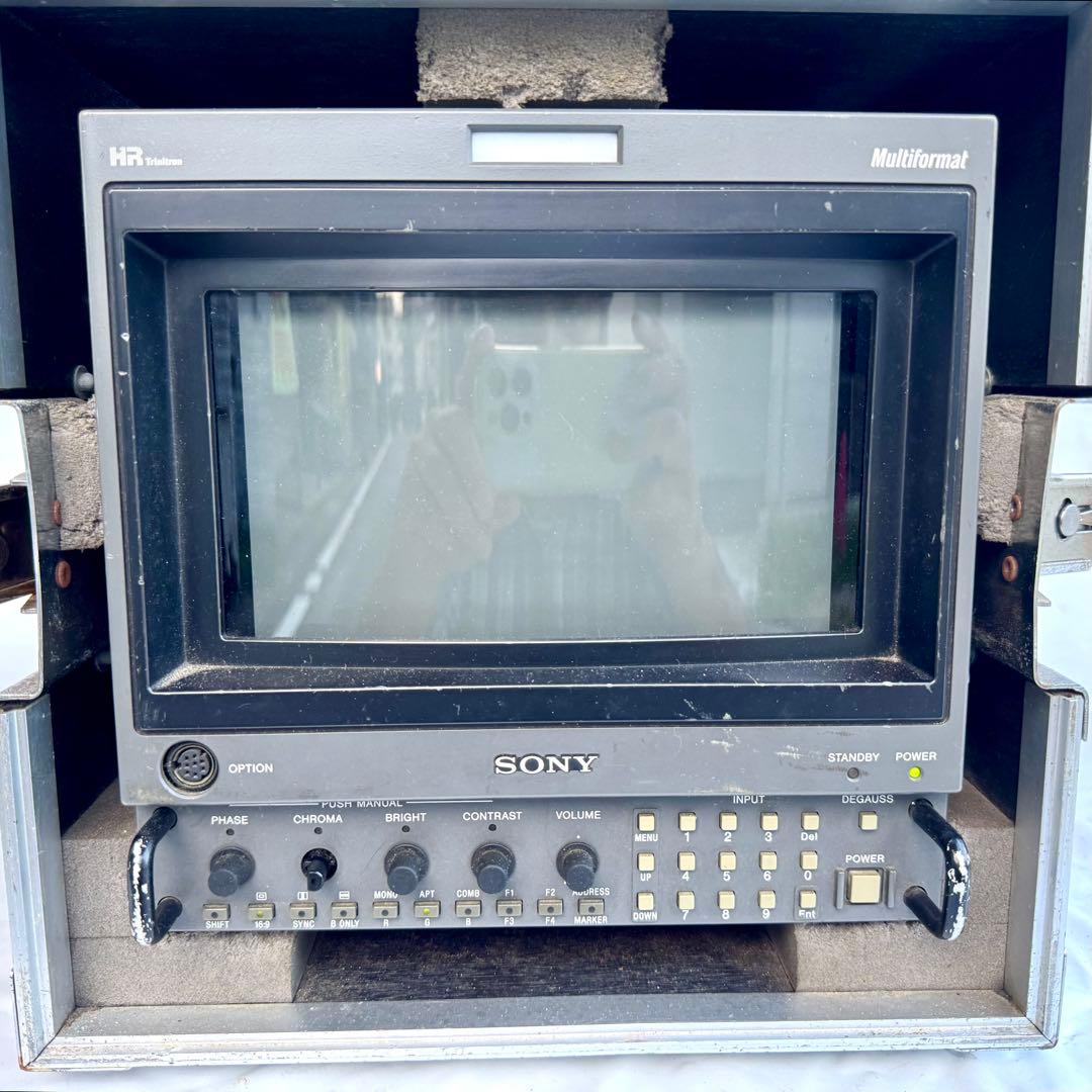 SONY 放送用 ９型 HDマスターモニター BVM-D9H5J 電源&ケース付