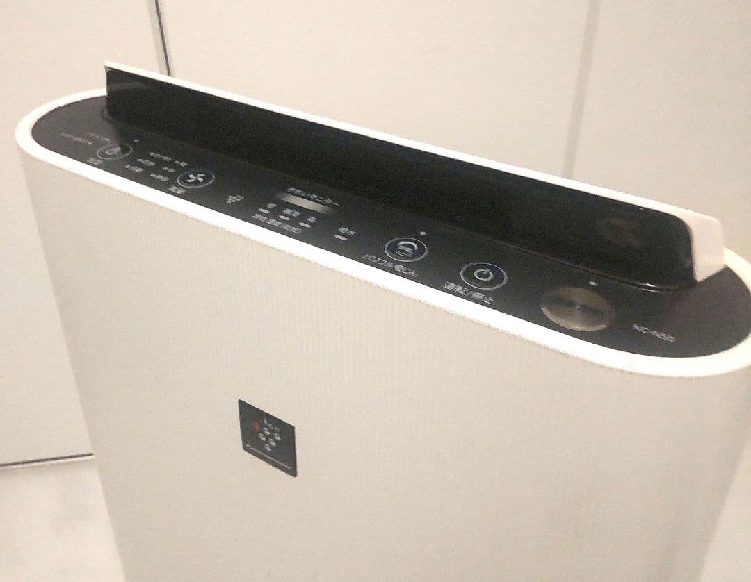 【美品】2023年製 SHARP 空気清浄機 KC-N50-W シャープ