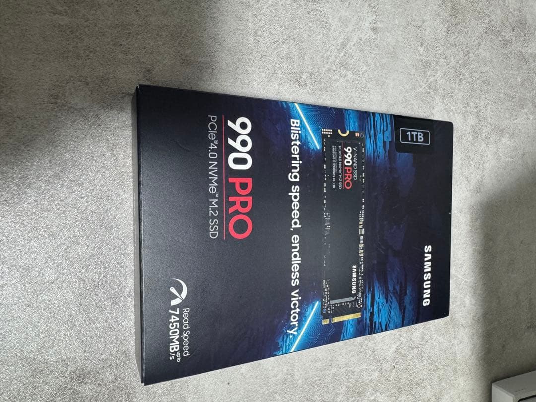 内蔵型SSD Samsung 990 PRO 1TB m.2SSD