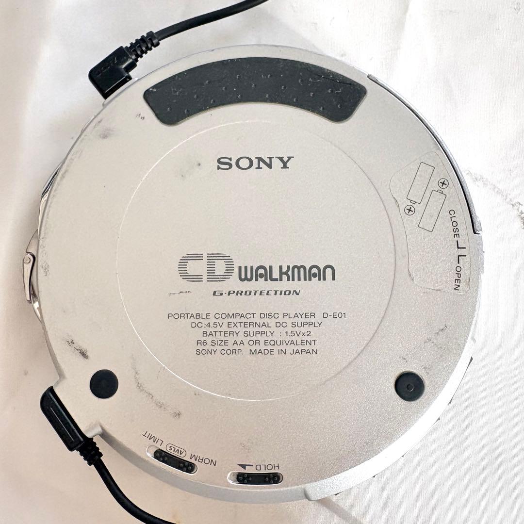 SONY CD WALKMAN D-E01 高音質 スロットイン純正リモコン付