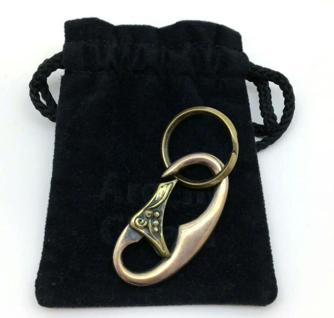 argent gleam キーチェーン　カラビナ　キーホルダー　シルバー