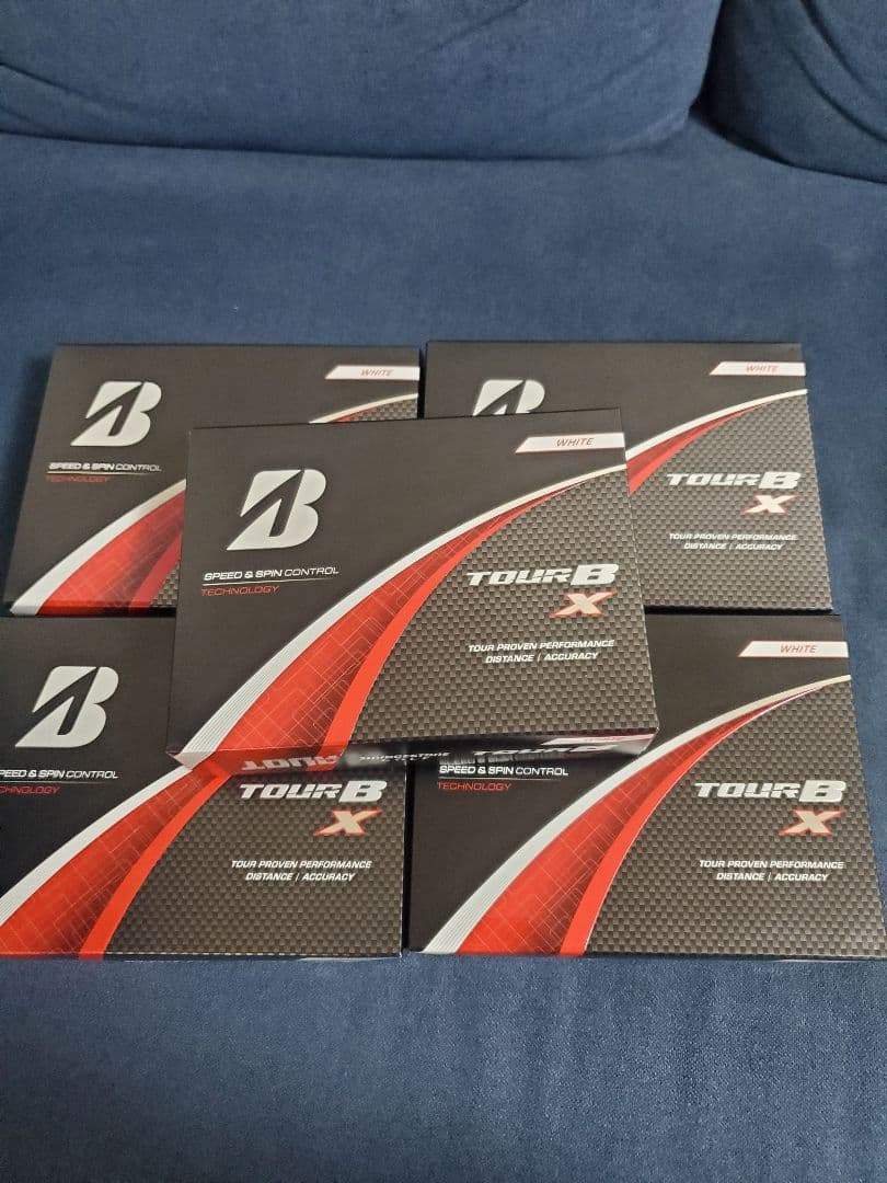 【最終値下げ】新品 未使用 ブリヂストン TOUR B X 5ダース