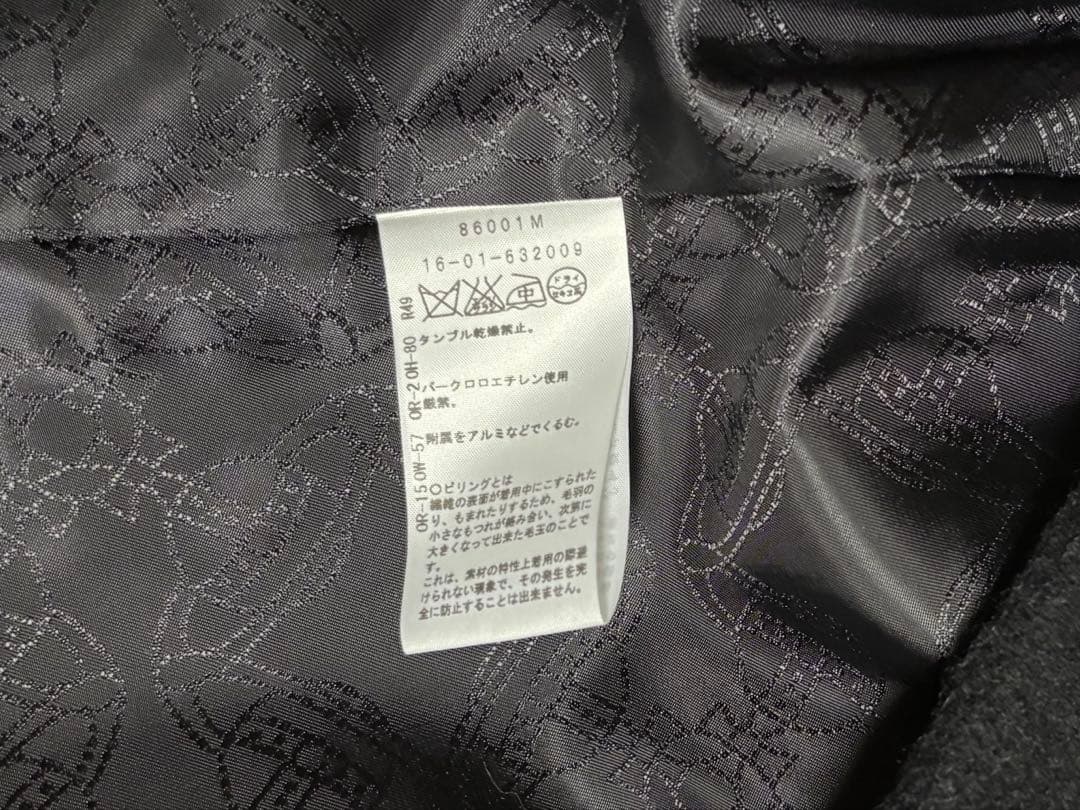 Vivienne Westwood ヴィヴィアンウエストウッド　コート ブラック