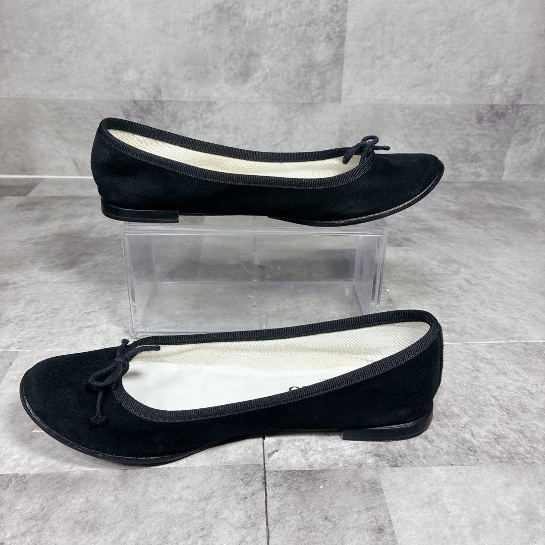 靴 repetto cendrillon ballet shoes suede