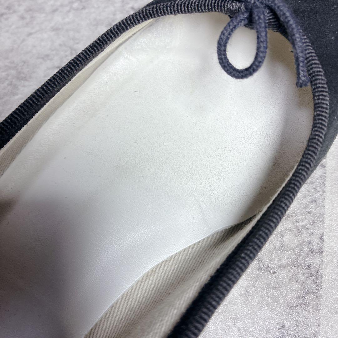 靴 repetto cendrillon ballet shoes suede