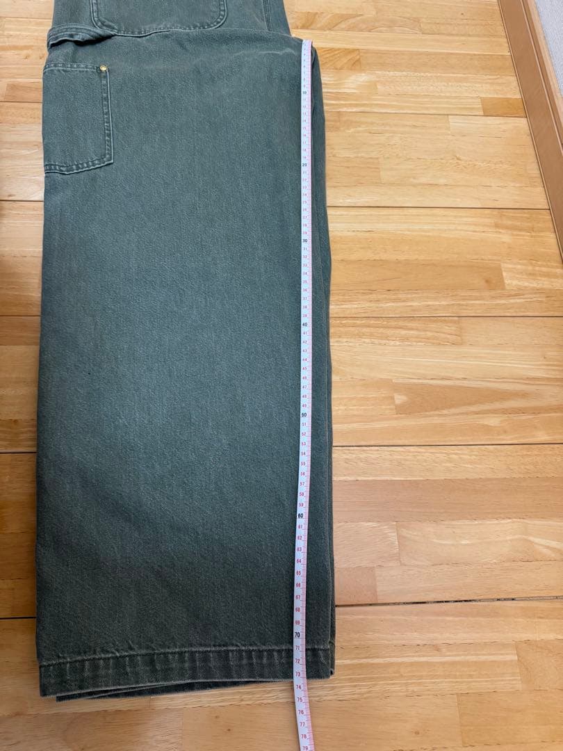 大人気Carhartt WIPのナッシュダブルニーパンツ　カーキ