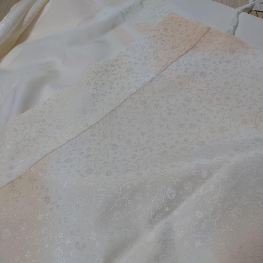 おそらく東レシルック　さんぴ　ポリ　長襦袢　新品未使用　高島屋お仕立て　裄長