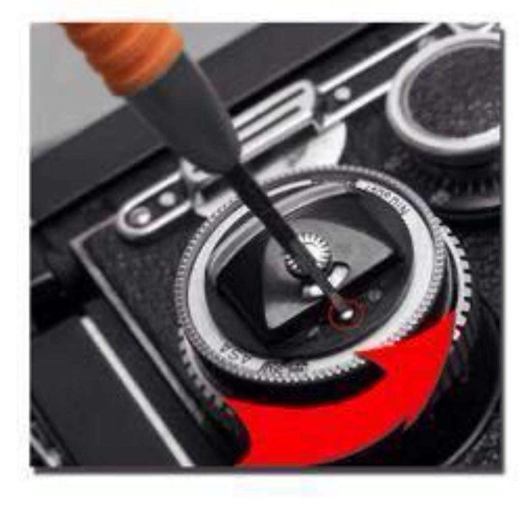 ROLLEIFLEX 二眼3.5E/2.8E/3.5T用 測光表の蓋