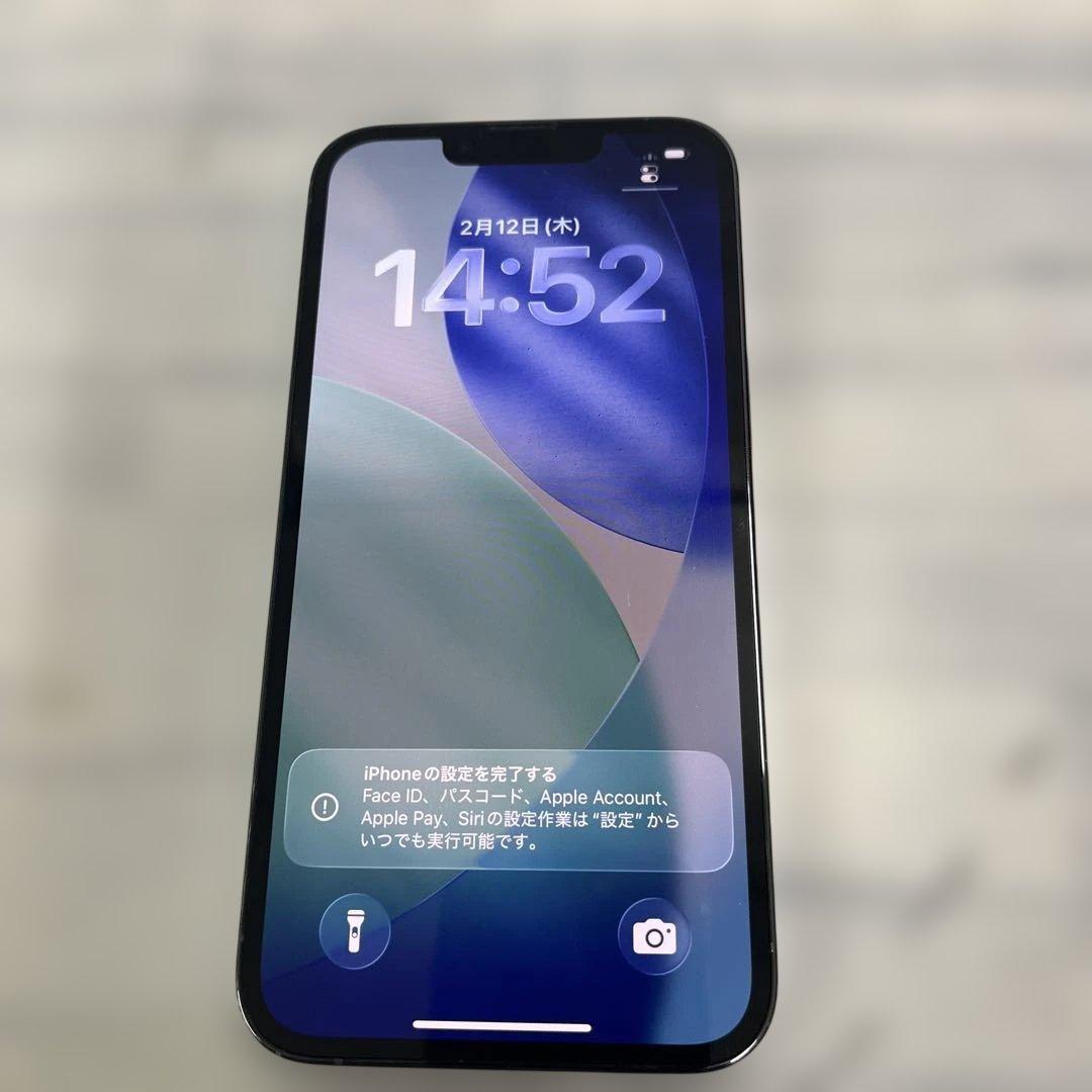 k1199iphone13Pro128GBシエラブルーバッテリー最大容量 81％