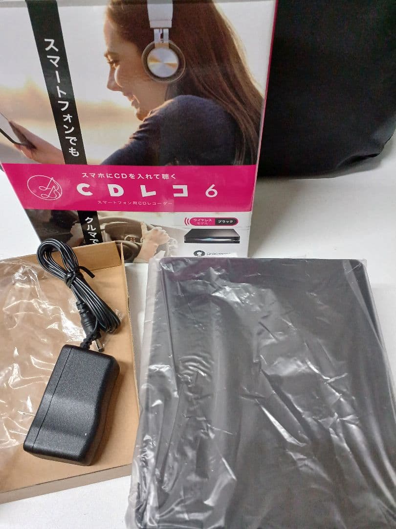 取説なし　CDレコ6 ブラック(黒色)