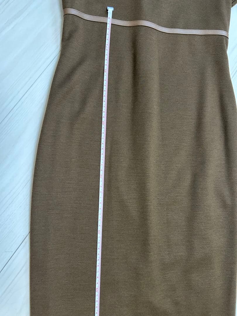 maxmaraオリーブグリーン 長袖ワンピース