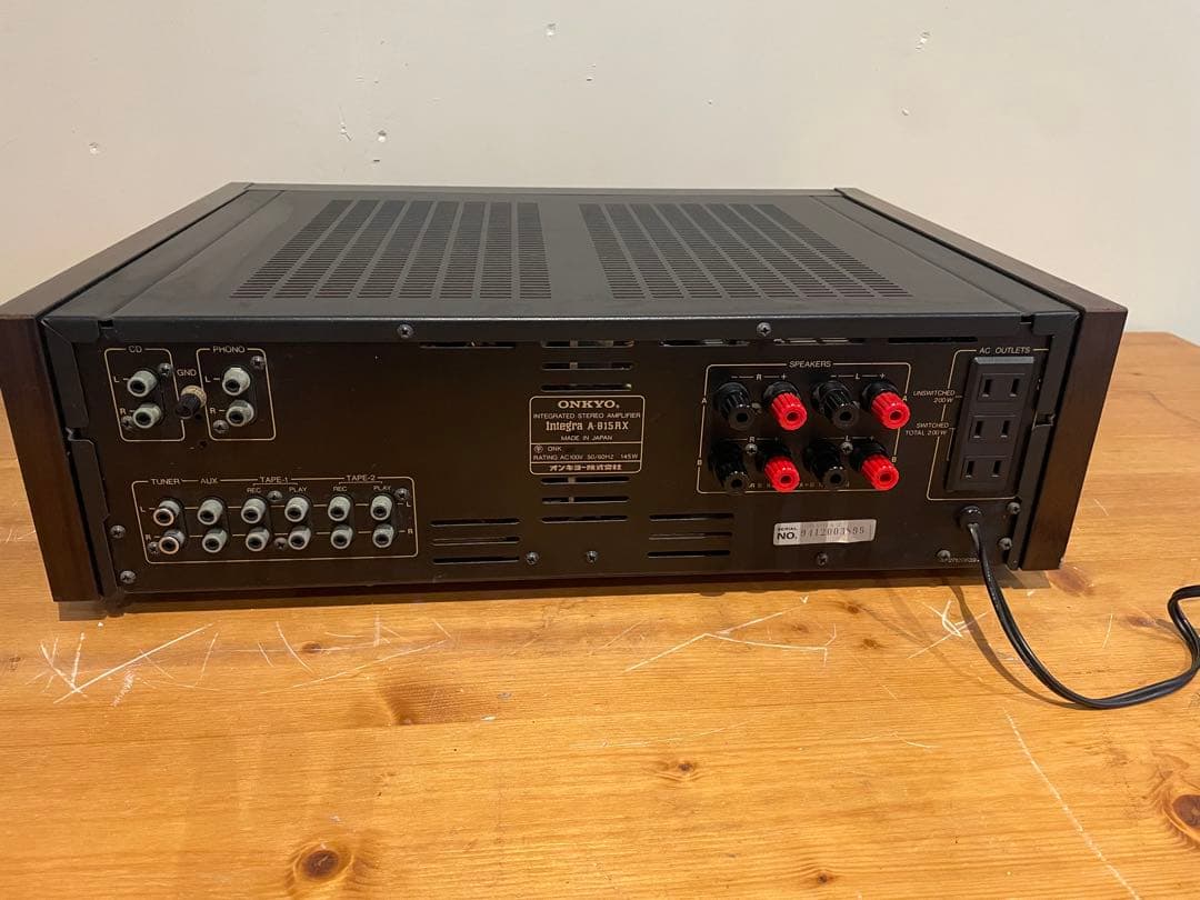 ONKYOアンプ Integra A-815RX