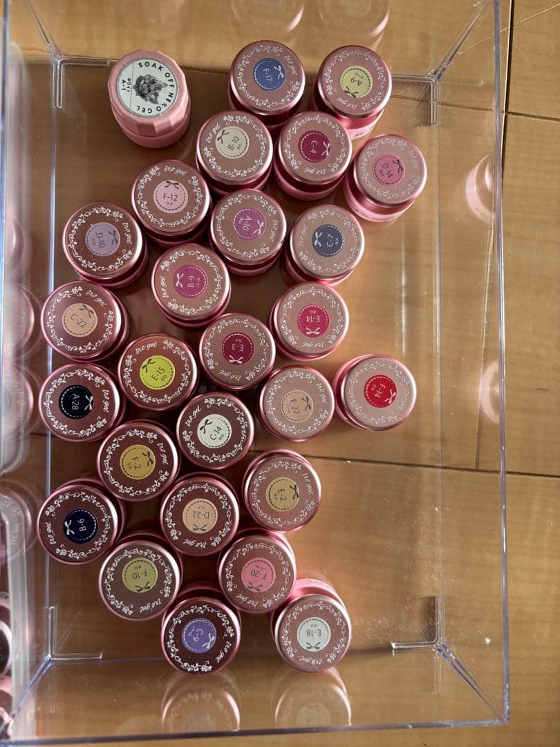 ジェルネイル カラージェル