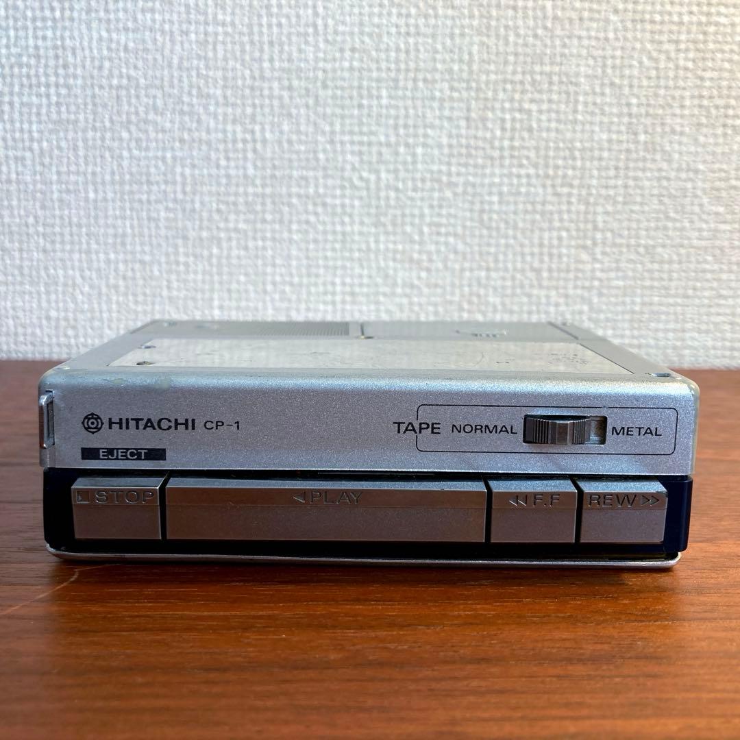 【ビンテージ】　カセットプレーヤー　日立　W1 CP-1