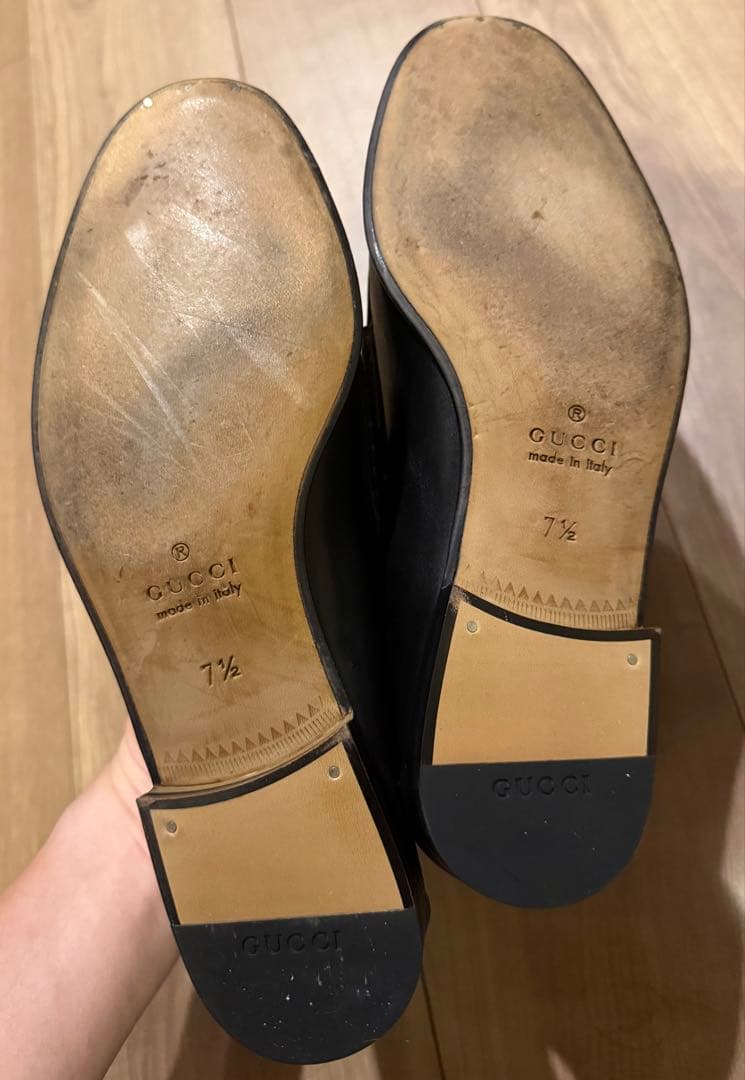 GUCCI ホースビットローファー 7.5