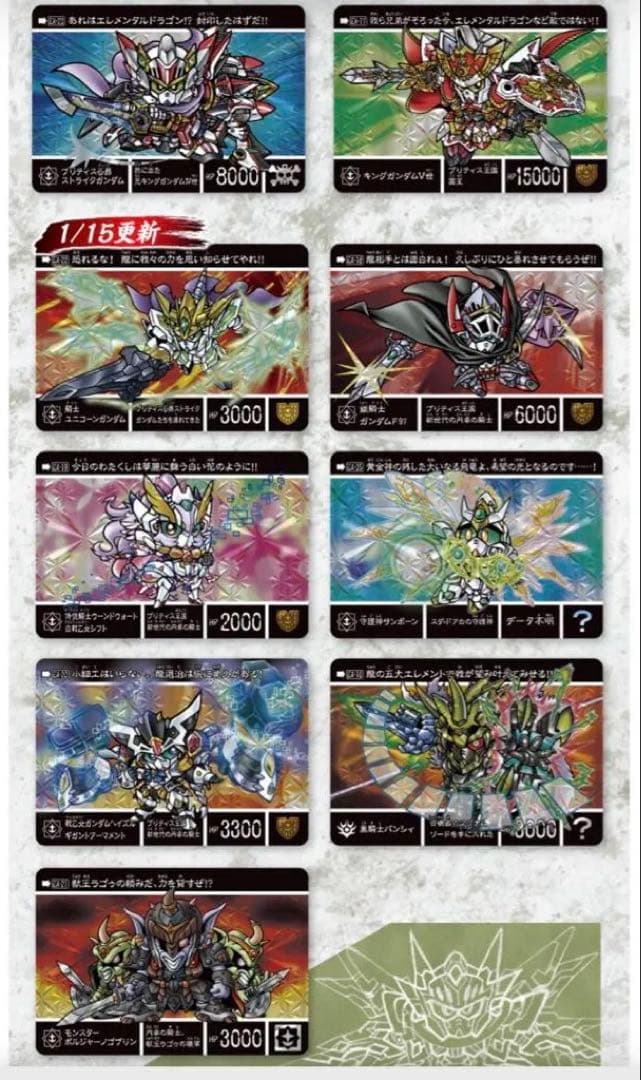 【新品未開封】（希少）新約SDガンダム外伝 救世騎士伝承EX