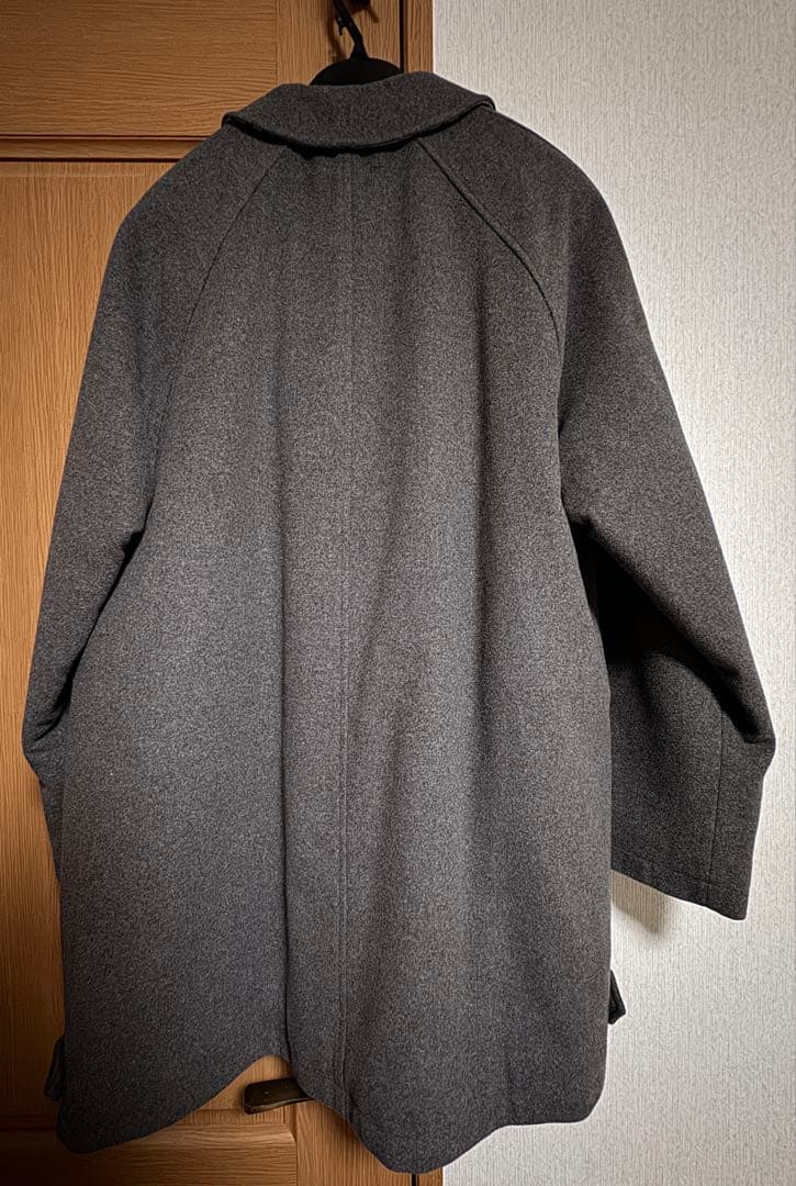 【極美品】BURBERRY グレーピーコート