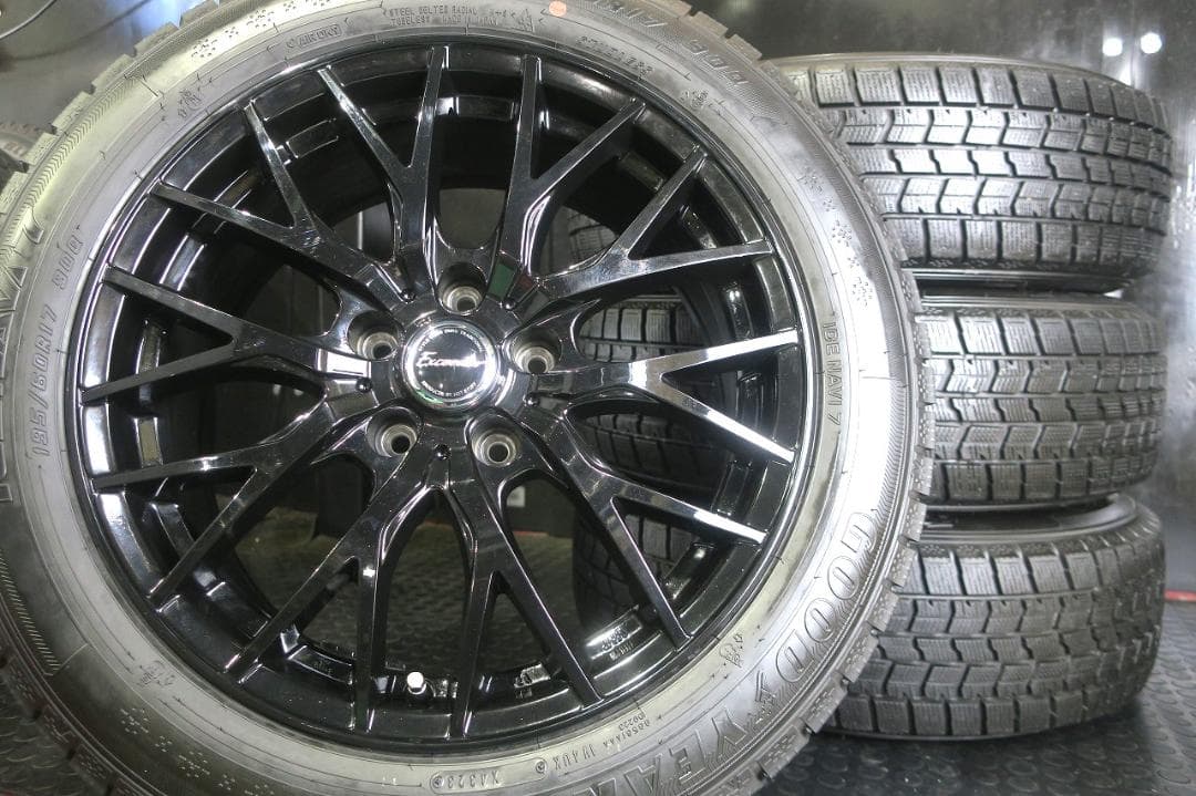 60系プリウス 極上イボ付き 2023年製 国産スタッドレス 195/60R17