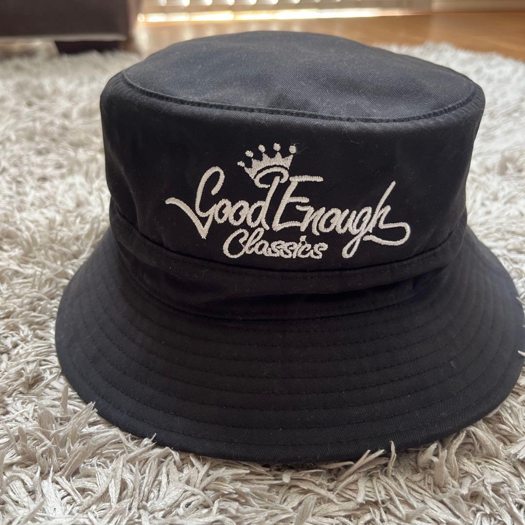 Good Enough classic グッドイナフ　バケットハット 黒　美品