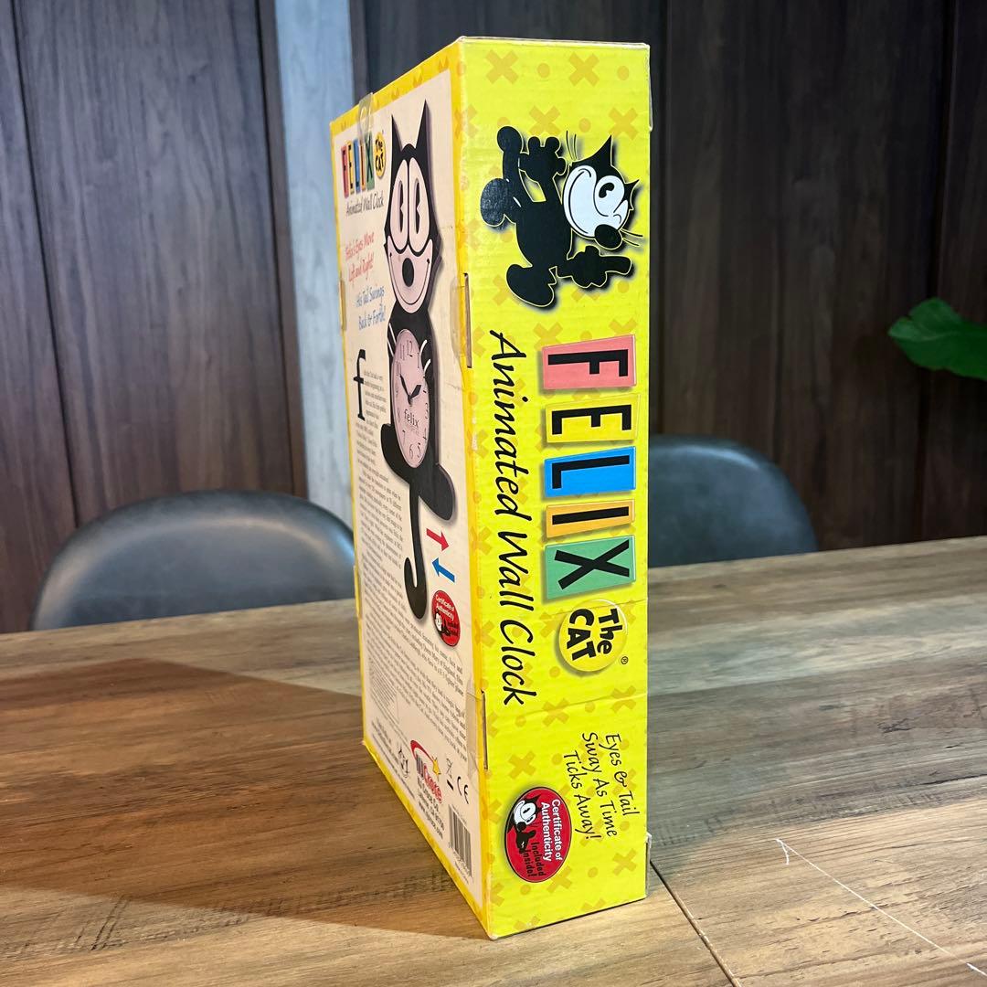新品未使用　フィリックス・ザ・キャット 振り子時計 掛け時計 FELIX