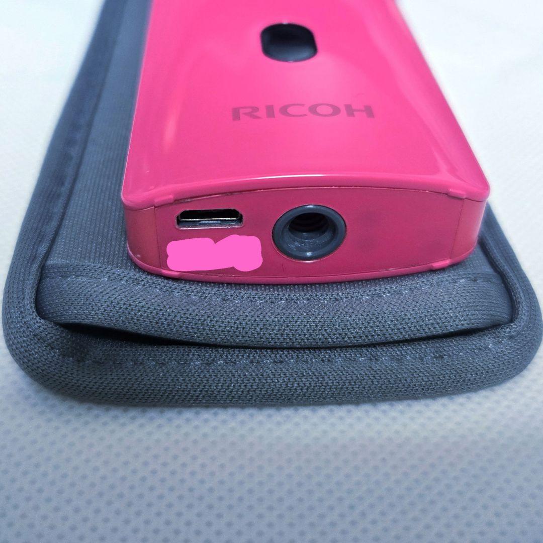 RICOH THETA SC2 ピンク 本体とケース