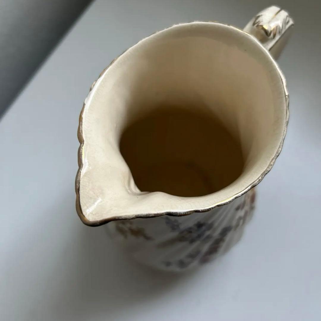 mルリビタキ様　サルグミンヌ　Louis XV ミルクピッチャー　水差し　ピシェ