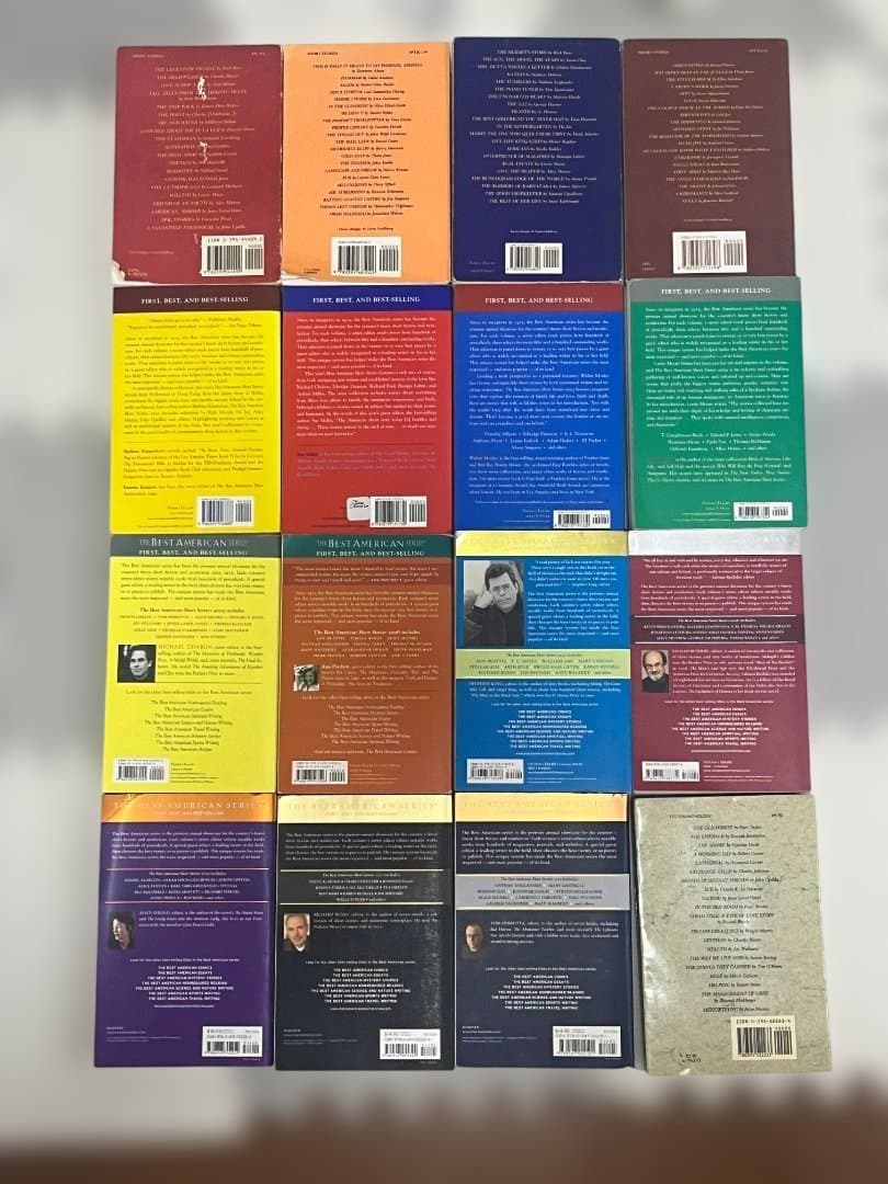 洋書 The Best American Short Stories 16 books