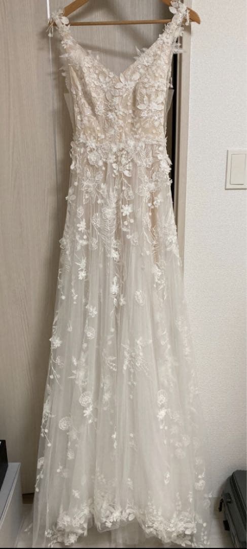 k*u様 plumedress ウエディングドレス　花嫁　前撮り　結婚式