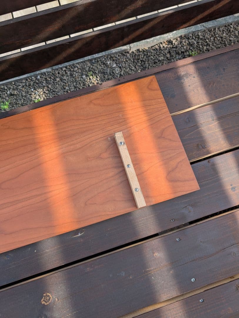 DP　木製ダブルベッドフレーム 約130cm幅