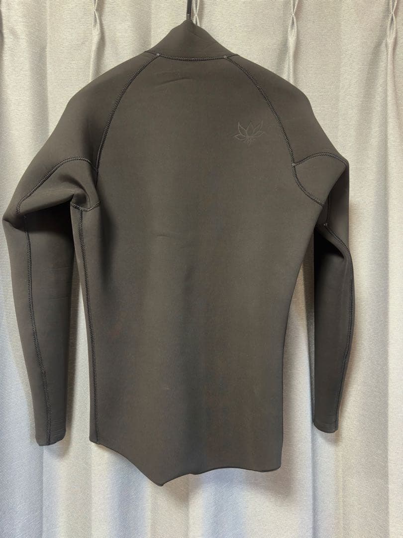 AXXECLASSIC 2mmフロントジップジャケットL黒ジャージ