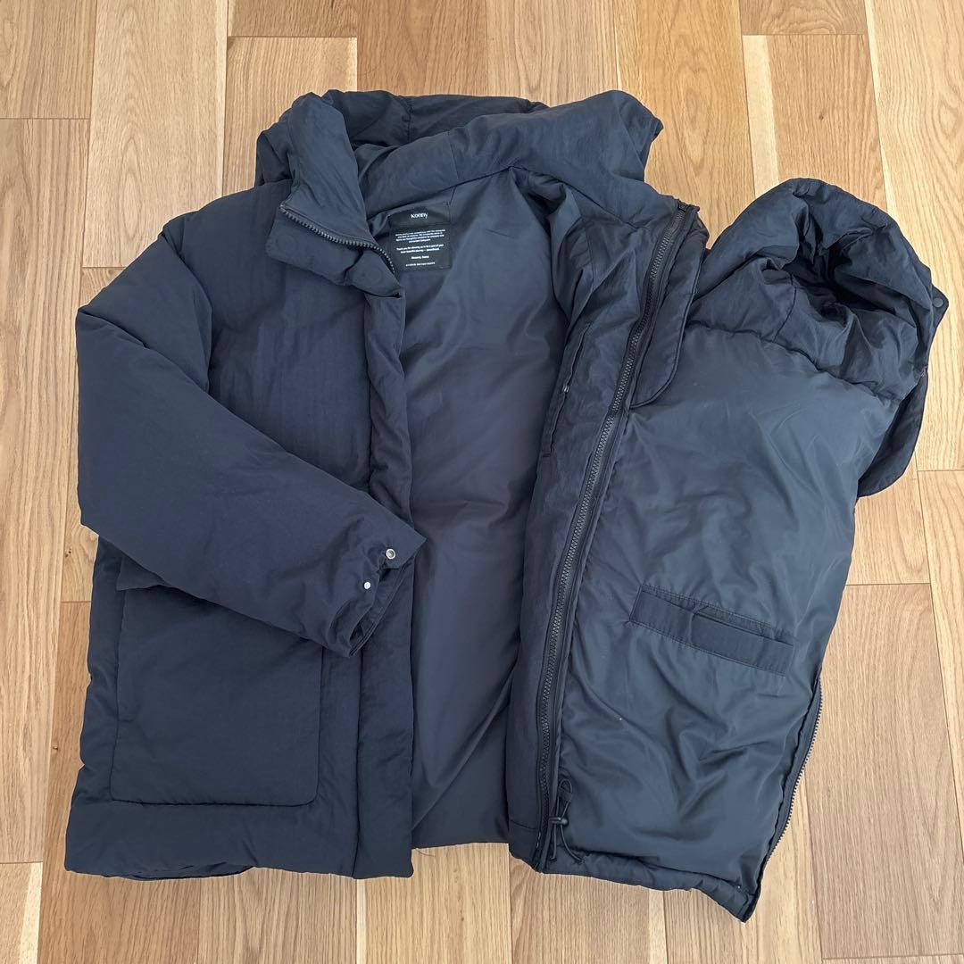 コニー　ベビーキャリアアウター　パデットジャケット　ダウンコート