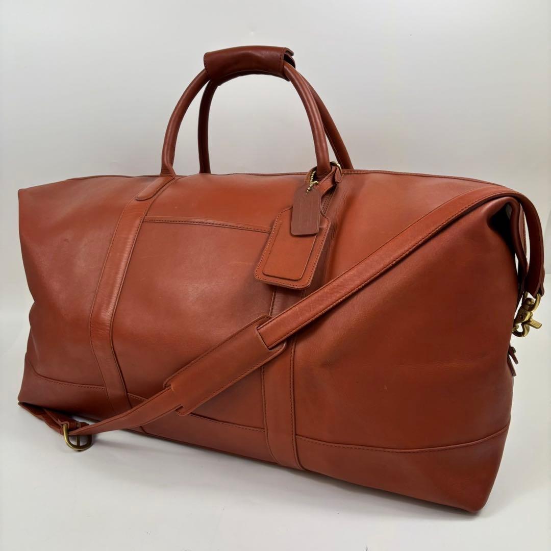 専用COACH オールドコーチ 2wayボストンバッグ レザー ブラウン