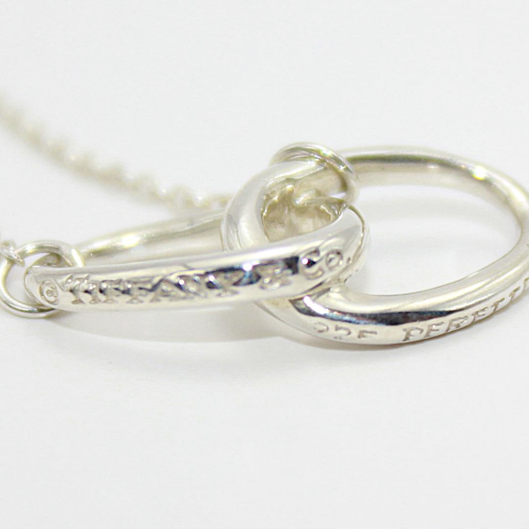 美品 Tiffany&Co. ティファニー ダブルループ シルバー ネックレス