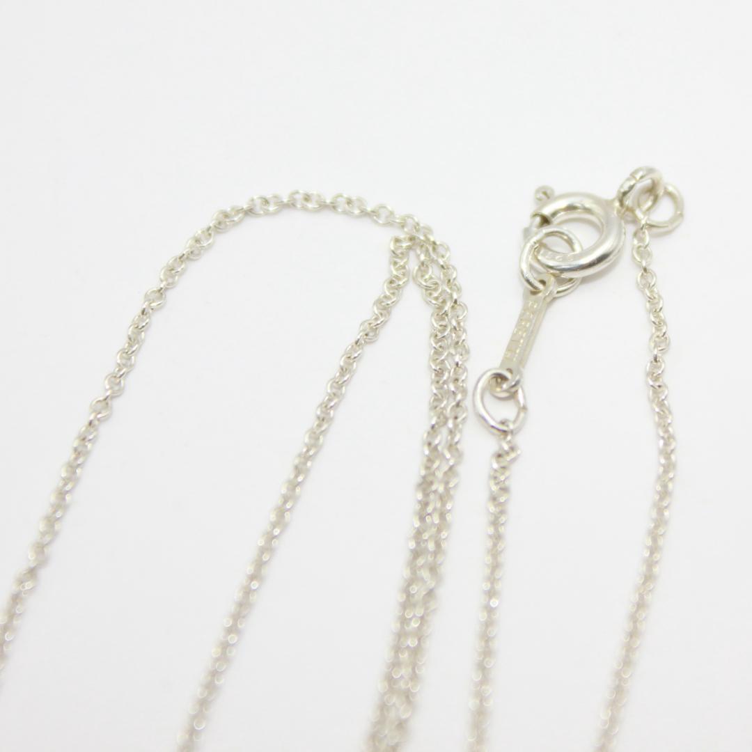美品 Tiffany&Co. ティファニー ダブルループ シルバー ネックレス