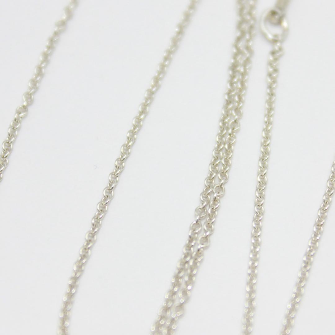 美品 Tiffany&Co. ティファニー ダブルループ シルバー ネックレス