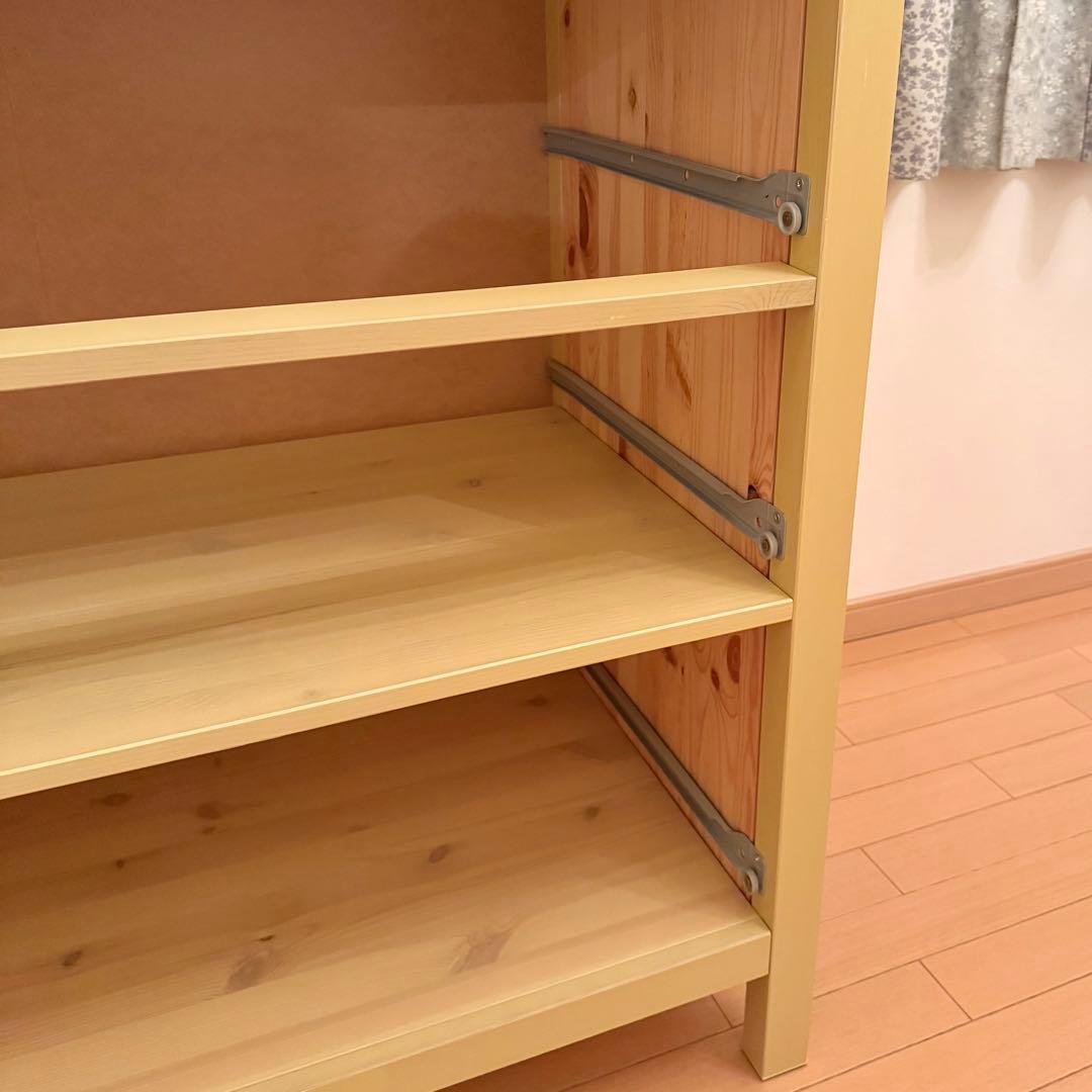 IKEA HEMNES イケア ヘムネス 3段 チェスト イエロー