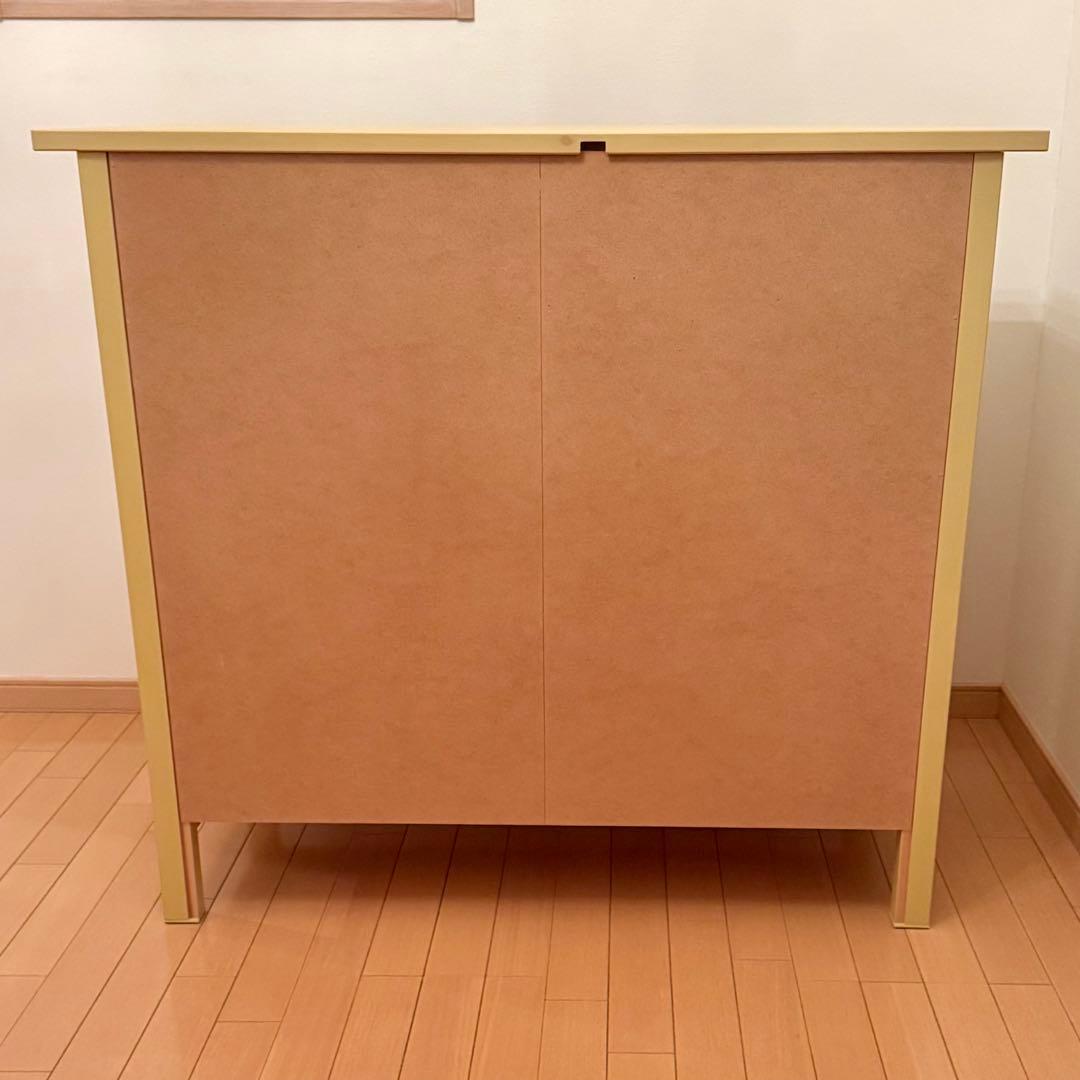 IKEA HEMNES イケア ヘムネス 3段 チェスト イエロー