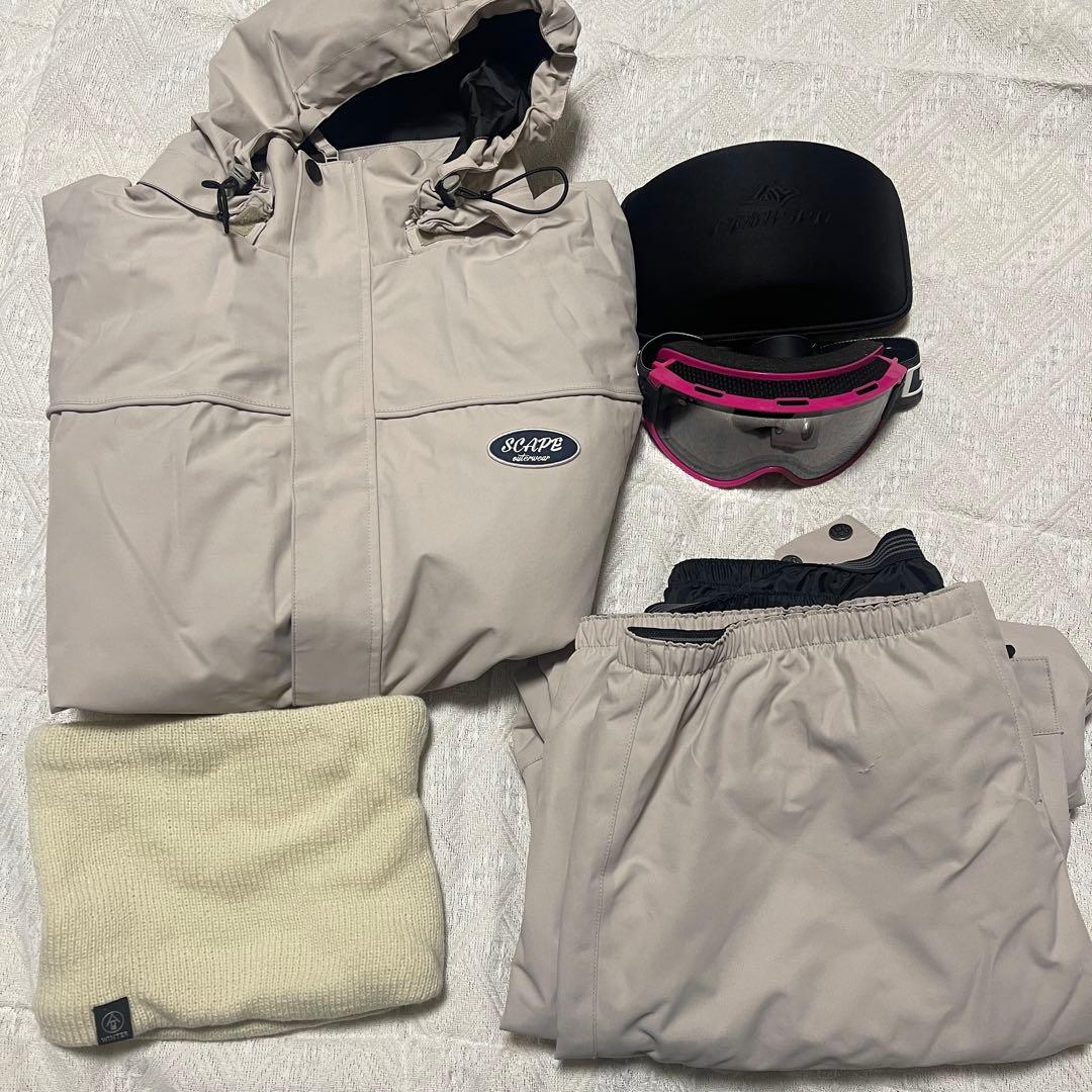 SCAPE スノーボードウェアセット