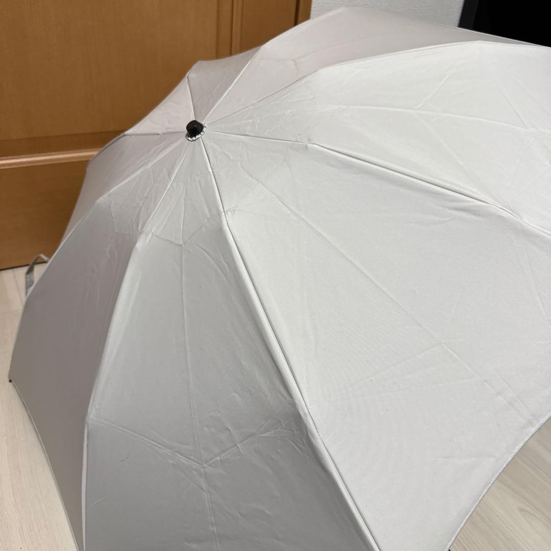 Rose Blanc ライトグレージュ　折り畳み日傘