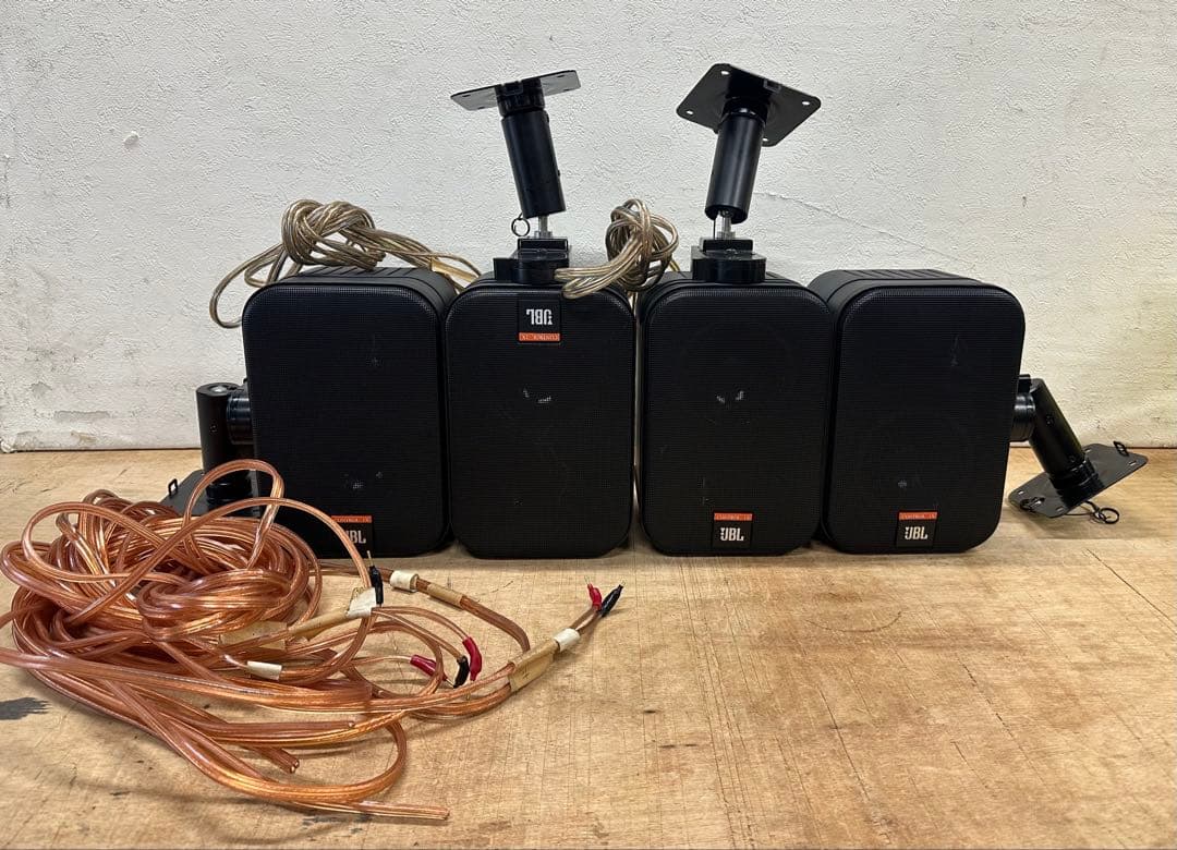 JBL CONTROL 1X スピーカー 4個セット＋配線コード