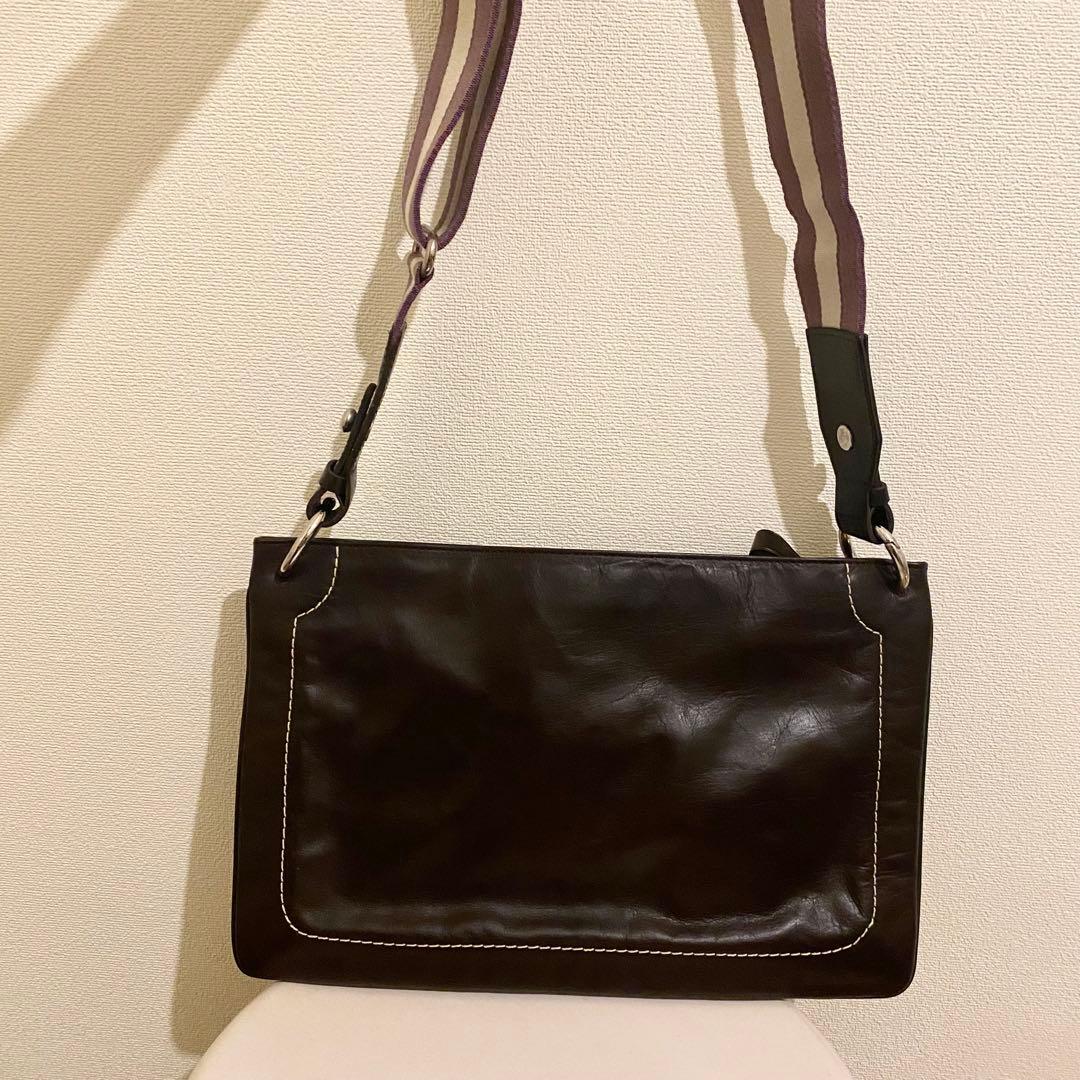【美品】BALLY バリー トレインスポッティング メッセンジャー バッグ