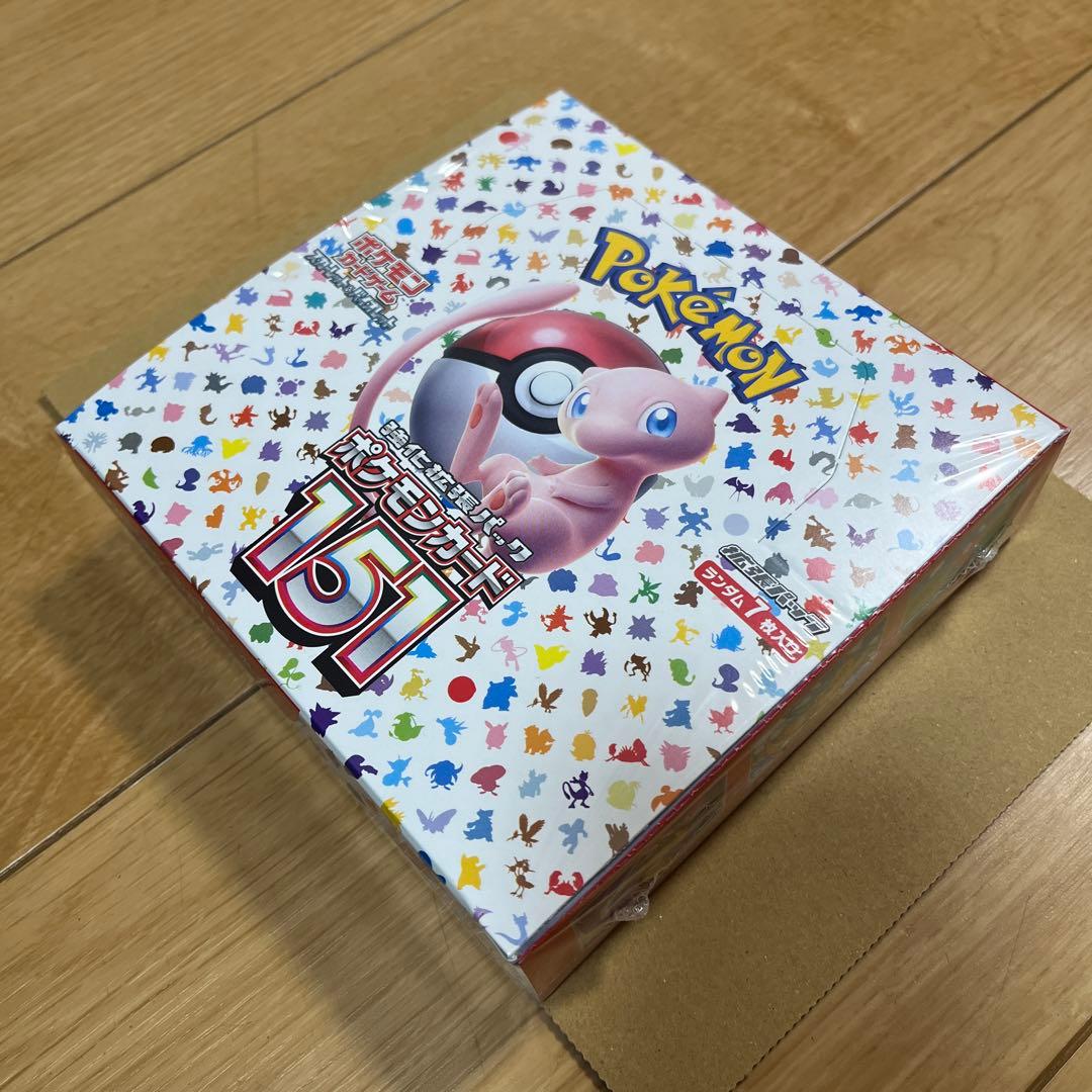 ポケモンカード151 box シュリンク付き 新品未開封