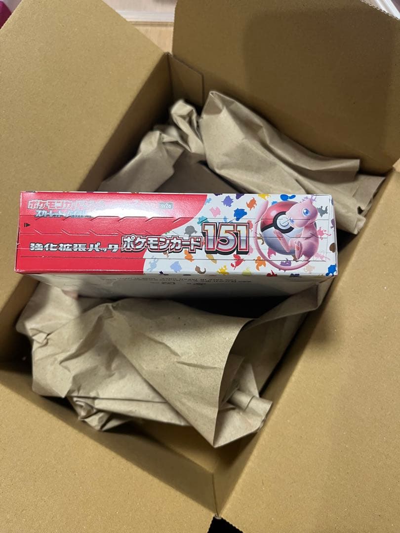 ポケモンカード151 box シュリンク付き 新品未開封