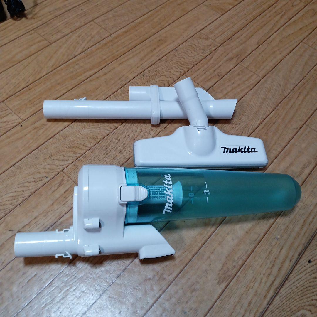 マキタ18V充電式クリーナ CL281FD純正バッテリ、急速充電器、サイクロン付