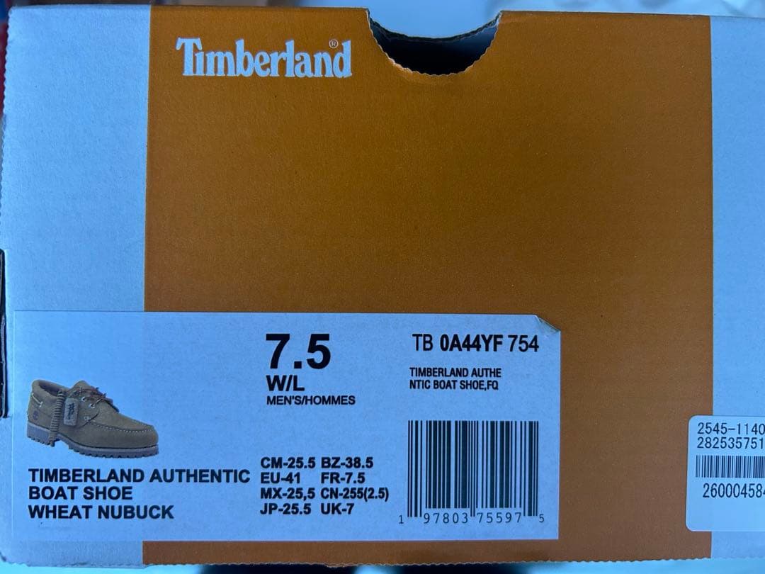 靴 andrelMhoffwann Timberland 3 Eye 25.5