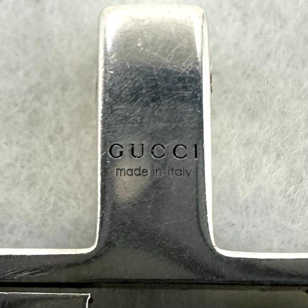 GUCCI グッチ Gクロスモチーフ Gロゴ ネックレストップ チャーム