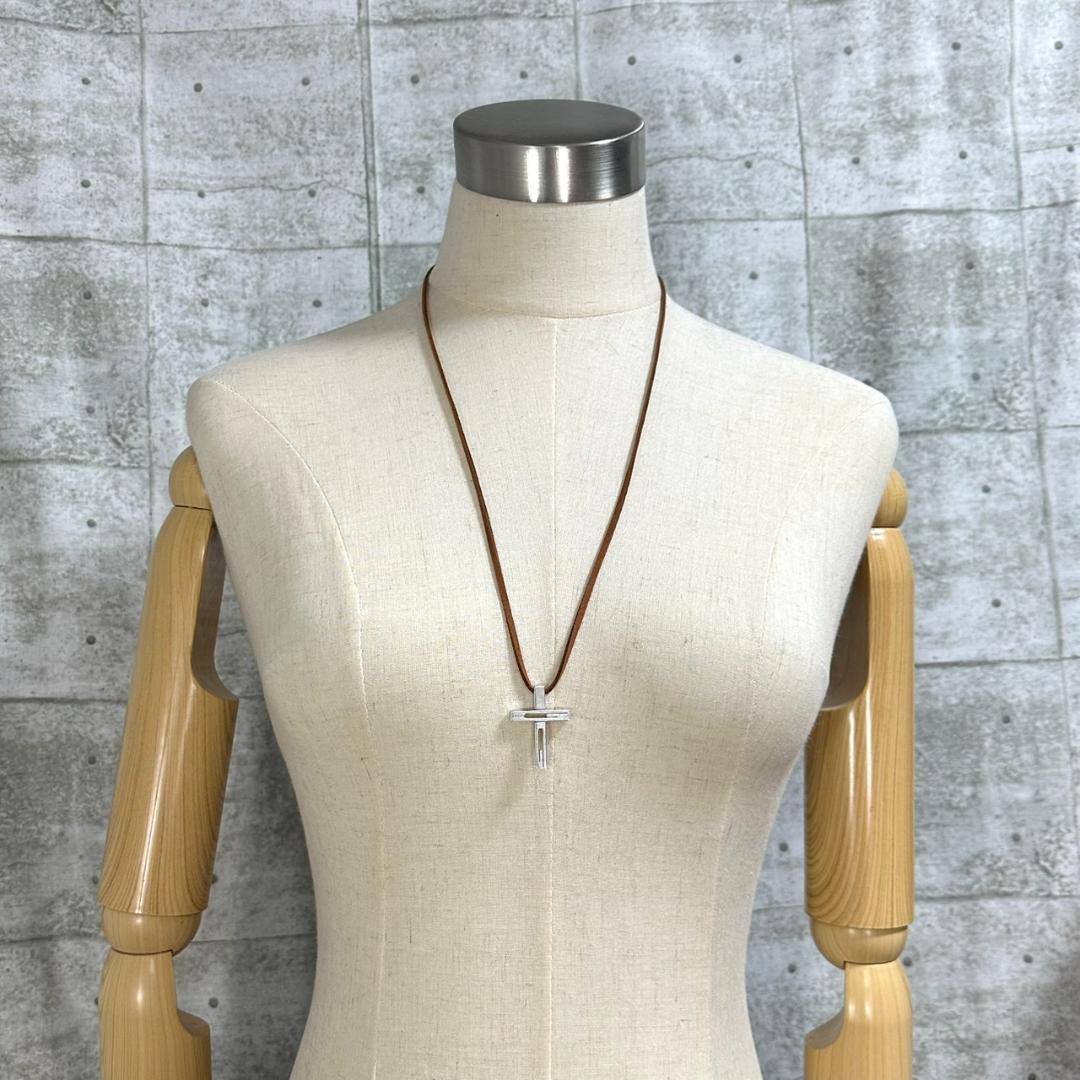 GUCCI グッチ Gクロスモチーフ Gロゴ ネックレストップ チャーム