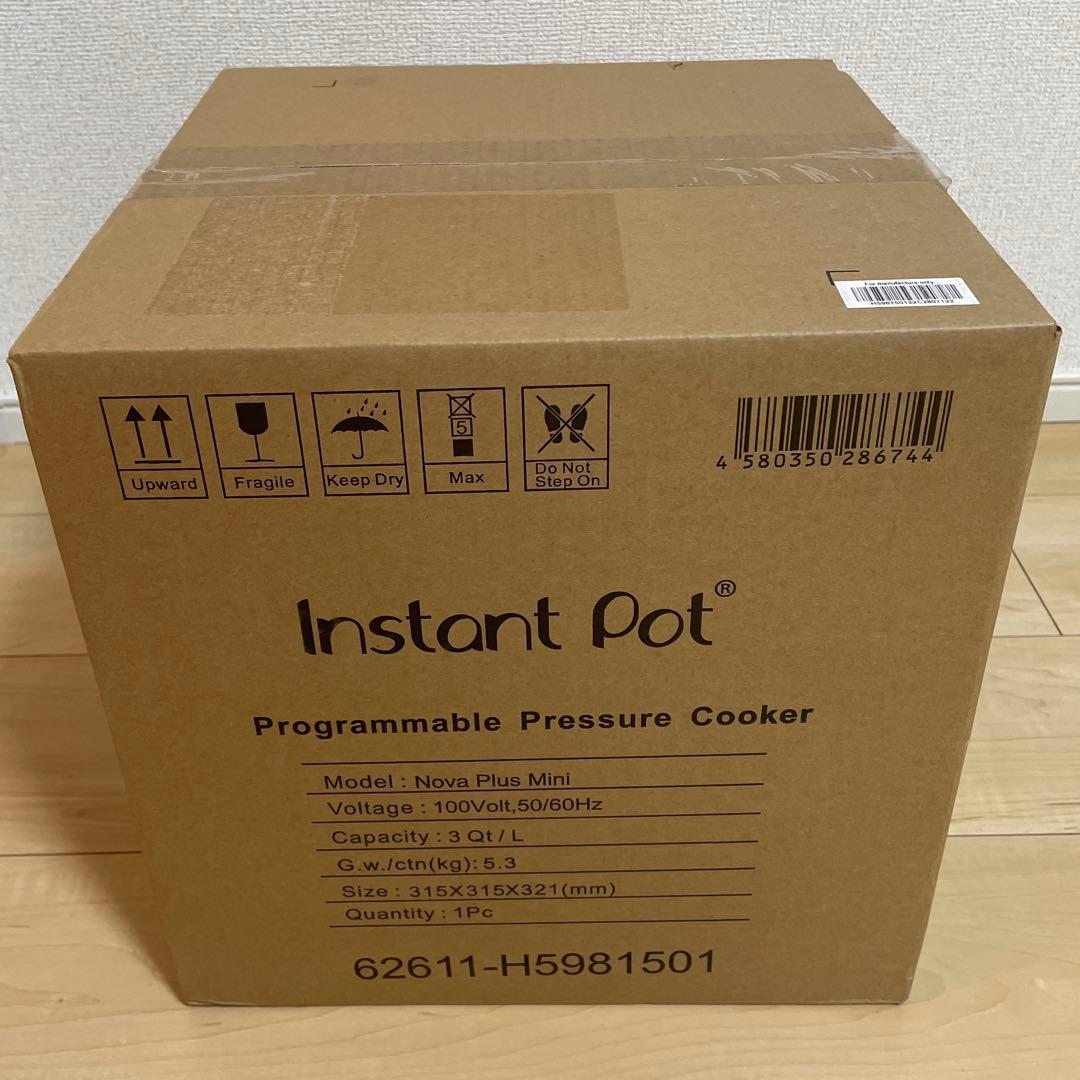 Instant Pot インスタントポット　Nova Plus Mini3.0L