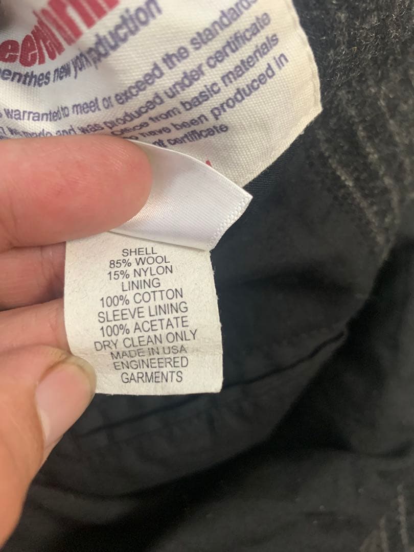 Engineered Garments Andover ジャケットXS 美品