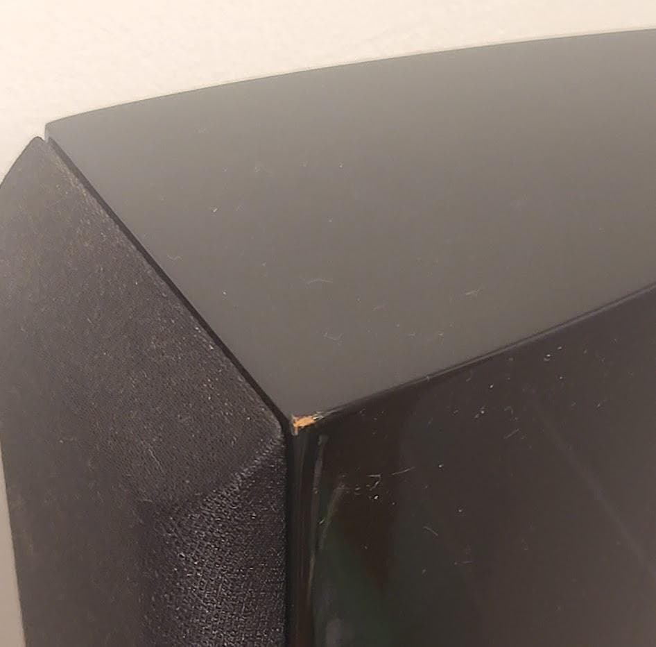 DENON SC-T7L2　トールボーイスピーカー デノン　2台　ブラック②